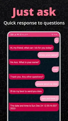 AI Chatbot - Ask Me Anything android App screenshot 2